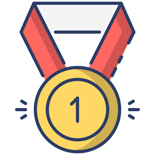 金メダル Generic Outline Color icon
