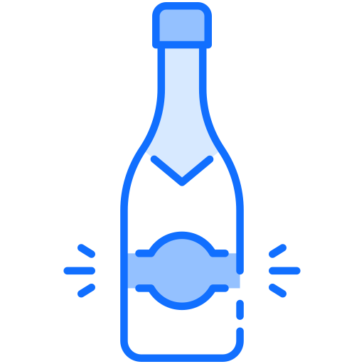 champanhe Generic Blue Ícone