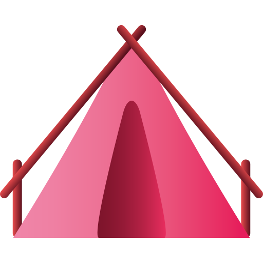Camping tent Generic Flat Gradient icon
