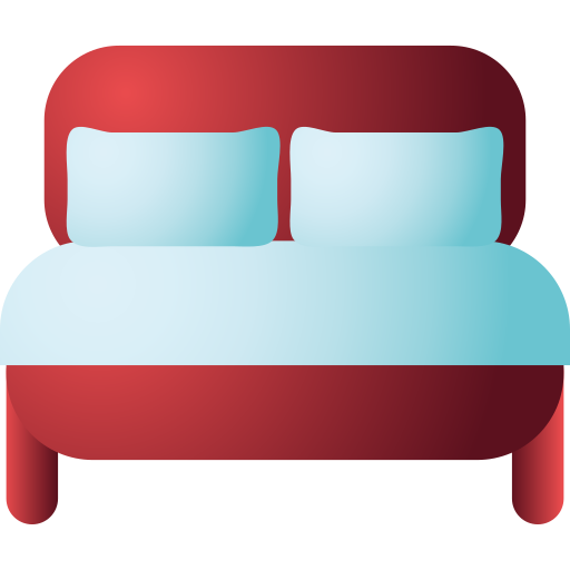 bed Generic Flat Gradient icoon