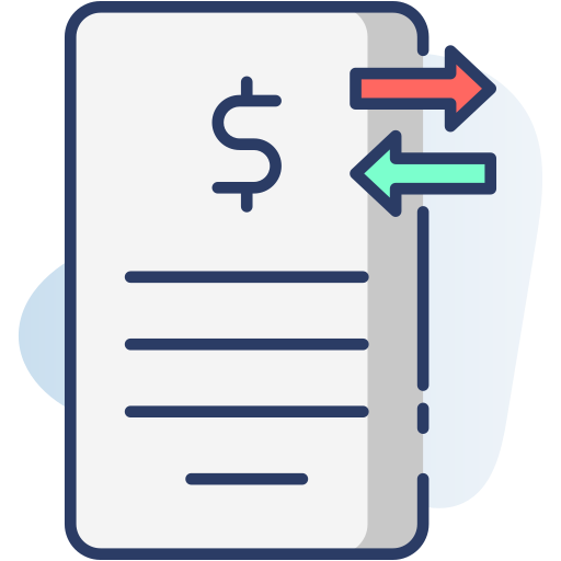 Invoice Generic Rounded Shapes icon