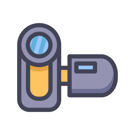 Handycam Generic Outline Color icon