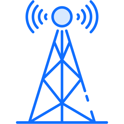 Broadcast Generic Blue icon