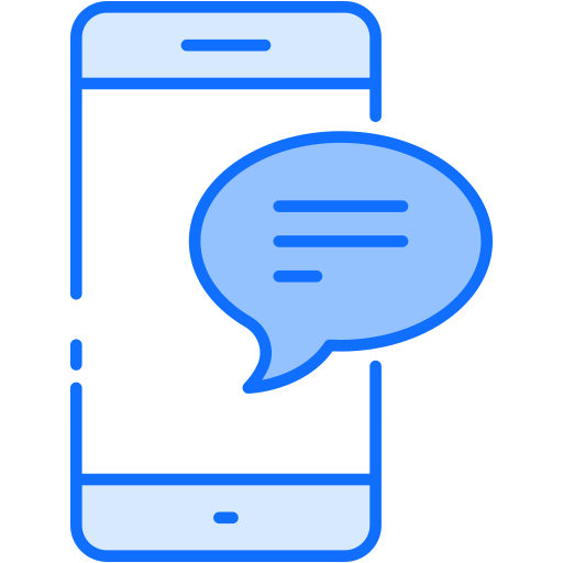 Messaging Generic Blue icon