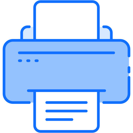 Printer Generic Blue icon