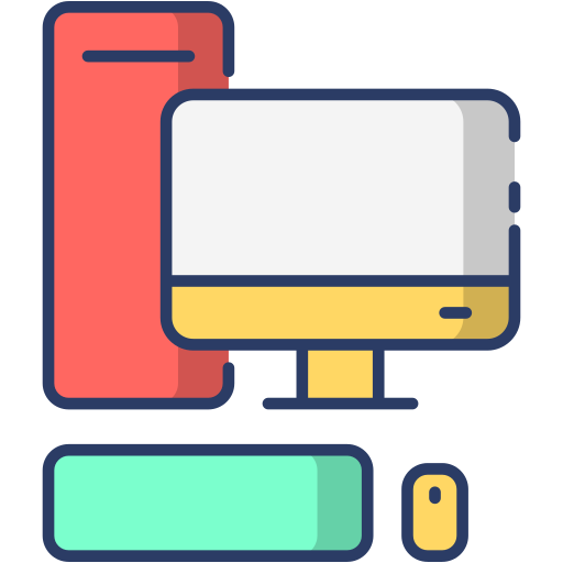 computer Generic Outline Color icon