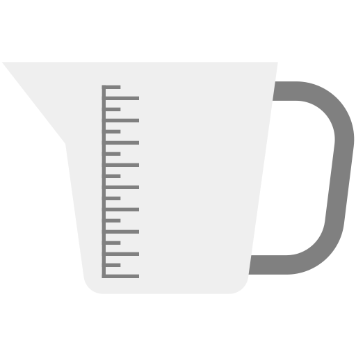 Мерный стакан Generic Flat иконка