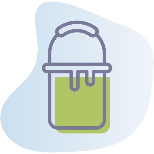 Paint bucket Generic Rounded Shapes icon