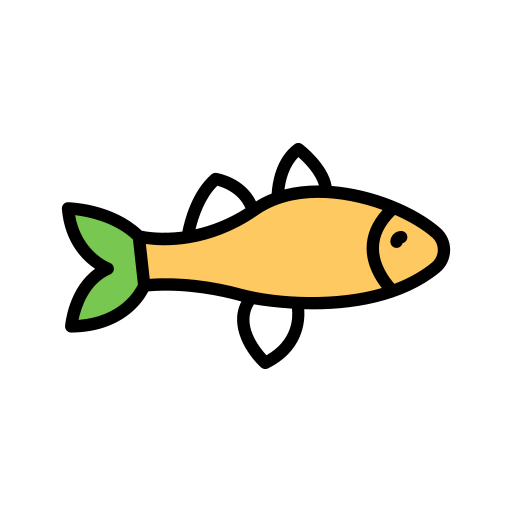 Fish Generic Outline Color icon