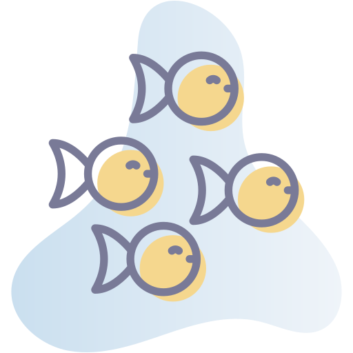 魚類 Generic Rounded Shapes icon