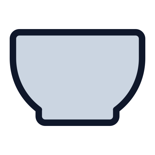 recipiente Generic Outline Color icono
