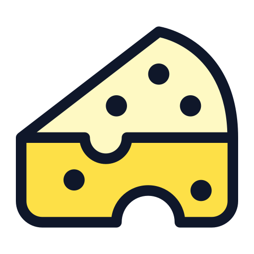 queso Generic Outline Color icono