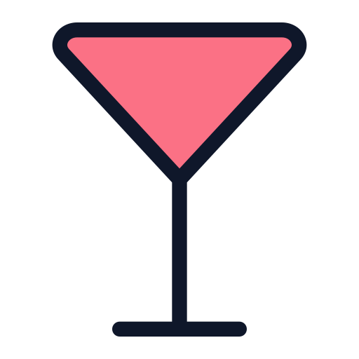 martini Generic Outline Color icona