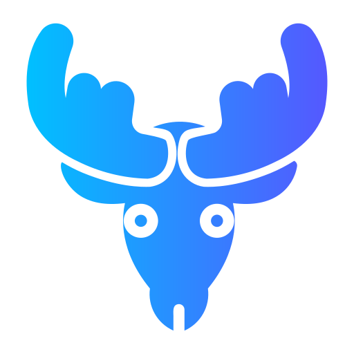 鹿 Generic Flat Gradient icon