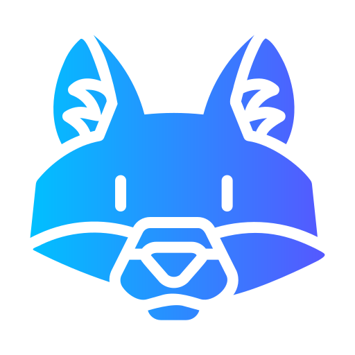 Fox Generic Flat Gradient icon