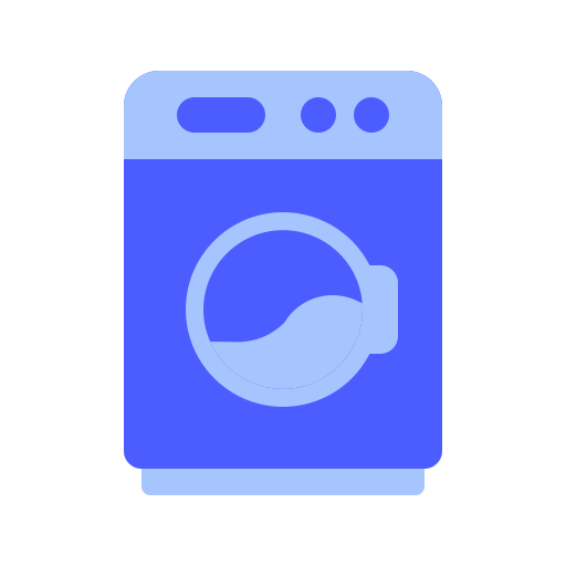 Washing machine Generic Blue icon