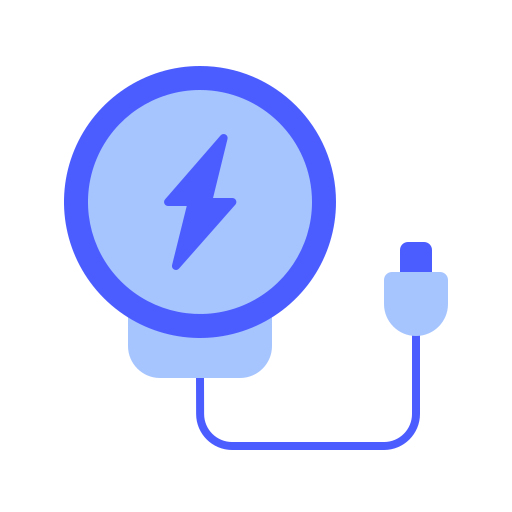 ワイヤレス充電器 Generic Blue icon
