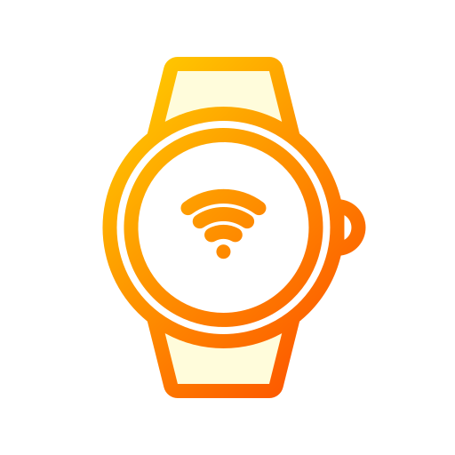 inteligentny zegarek Generic Lineal Color Gradient ikona