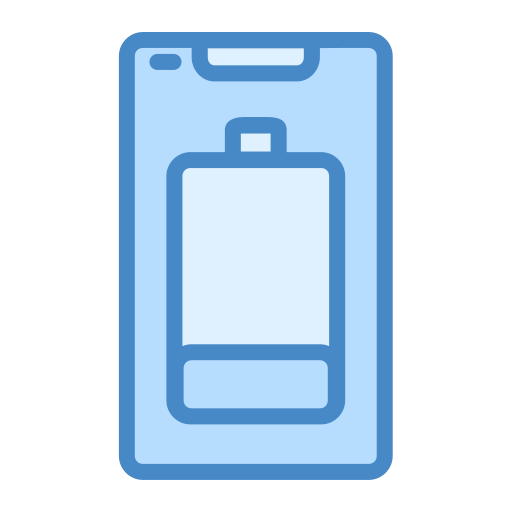 Низкий заряд батареи Generic Blue иконка