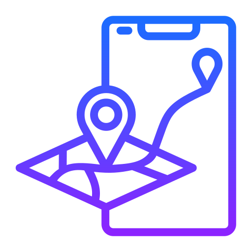 mapas Generic Gradient Ícone