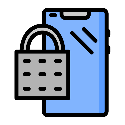 Lock pattern Generic Outline Color icon