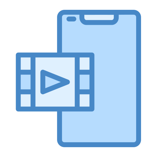 Video player Generic Blue icon