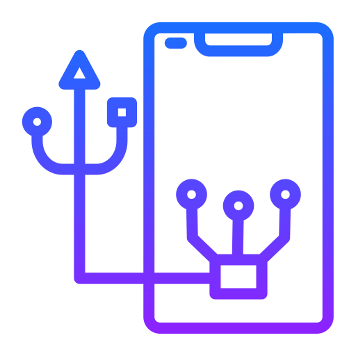 usb Generic Gradient icona