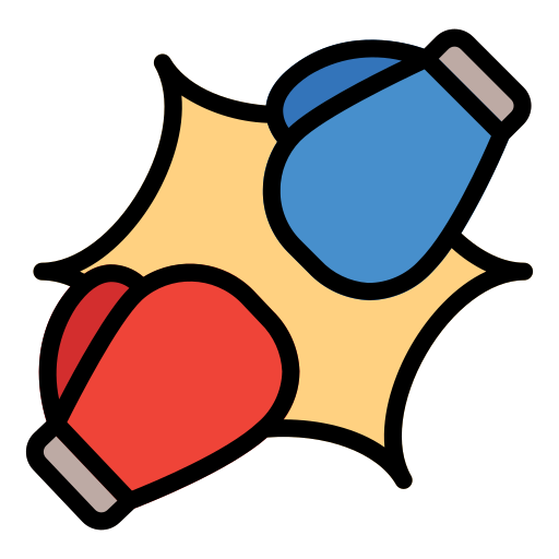 권투 Generic Outline Color icon