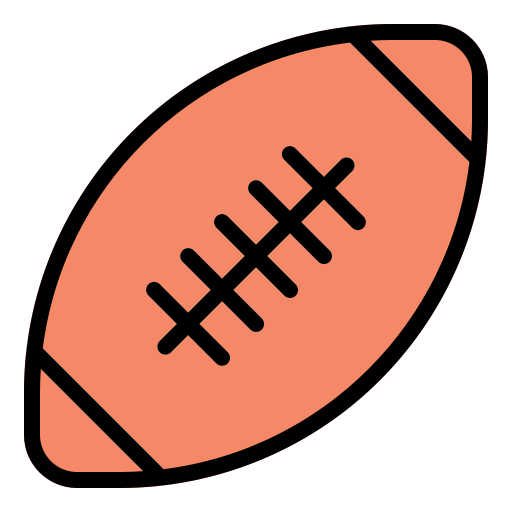 rugby Generic Outline Color icoon