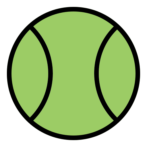 tenis Generic Outline Color ikona