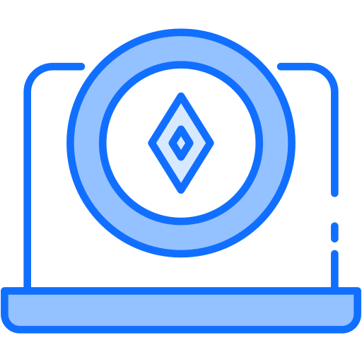 waluta cyfrowa Generic Blue ikona