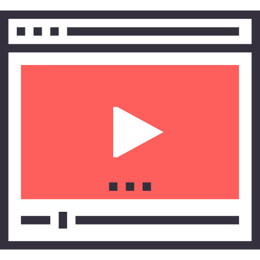 Video player Maxim Basinski Premium Lineal Color icon