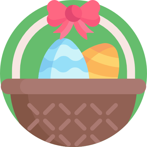Easter eggs Detailed Flat Circular Flat icon