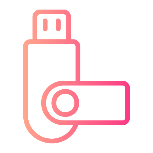 usb Generic Gradient icon