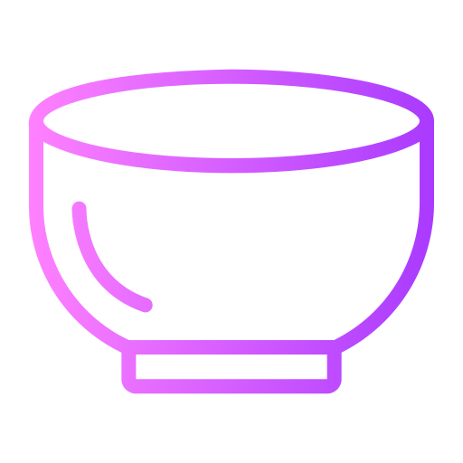 丼鉢 Generic Gradient icon