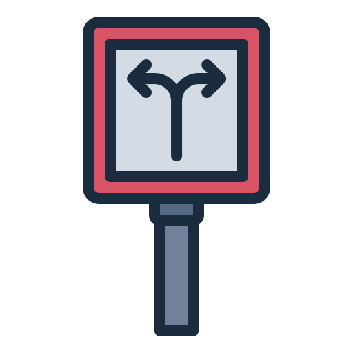 straßenschild Generic Outline Color icon