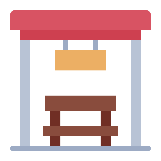 Bus stop Generic Flat icon