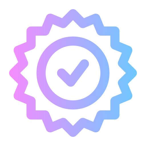 Badge Generic Gradient icon