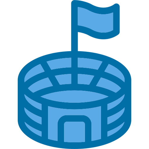 경기장 Generic Blue icon