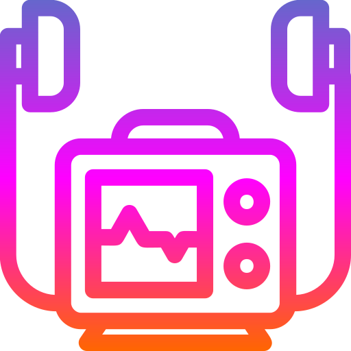 defibrillator Generic Gradient icoon