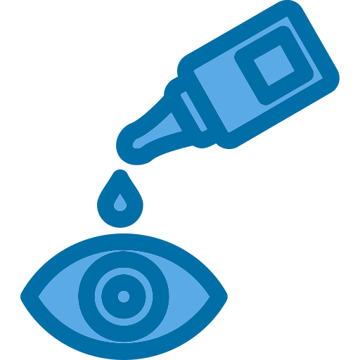 Eye dropper Generic Blue icon