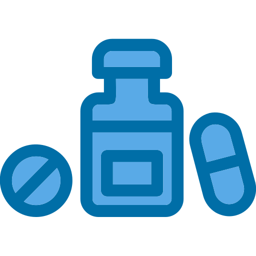Antibiotic Generic Blue icon