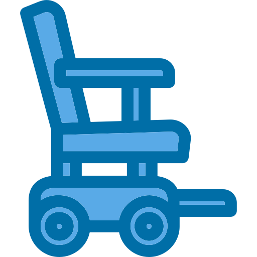 silla de ruedas Generic Blue icono