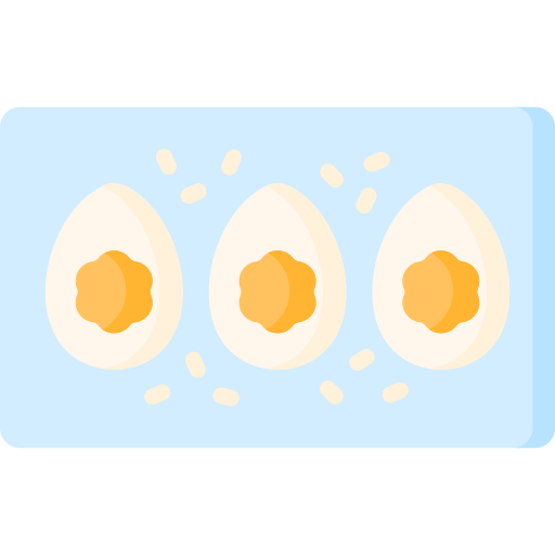 gevulde eieren Special Flat icoon