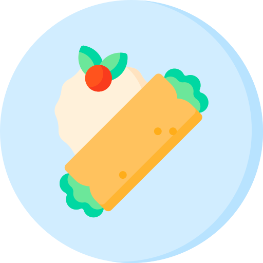 kebab Special Flat icoon