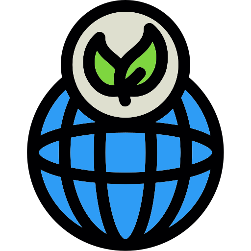 Earth Generic Outline Color icon