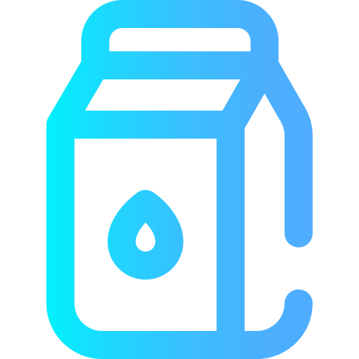 melk Super Basic Omission Gradient icoon