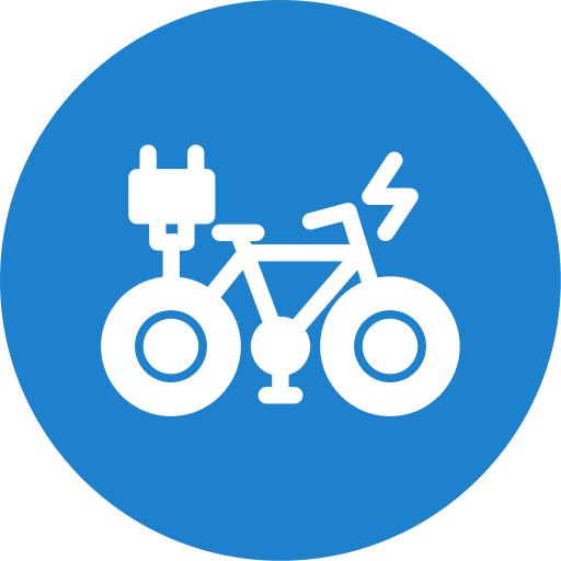 bicicleta electrica Generic Mixed icono