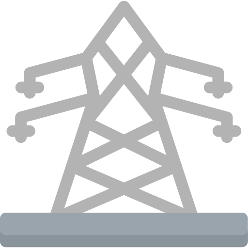 torre eléctrica Generic Flat icono
