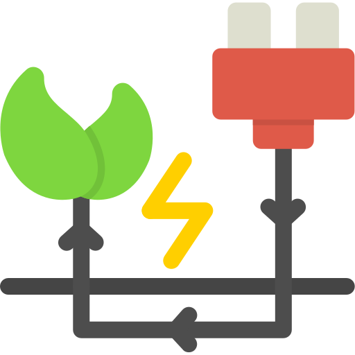 el ahorro de energía Generic Flat icono